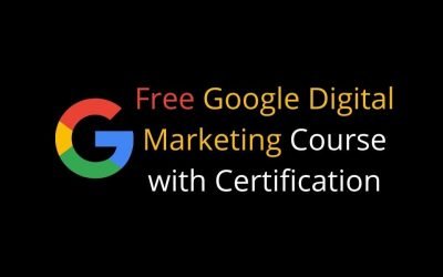 FREE DIGITAL MARKETING GOOGLE COURSES